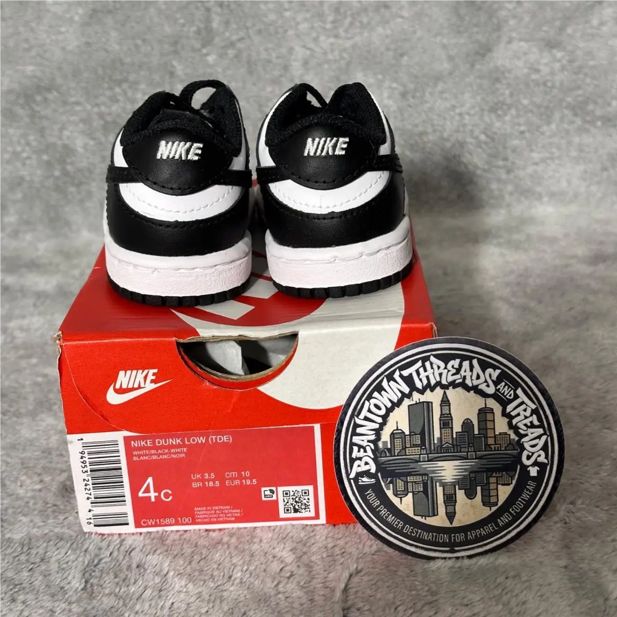 Nike shoes - Panda - Panda - CW1589-100 - Black & White 1