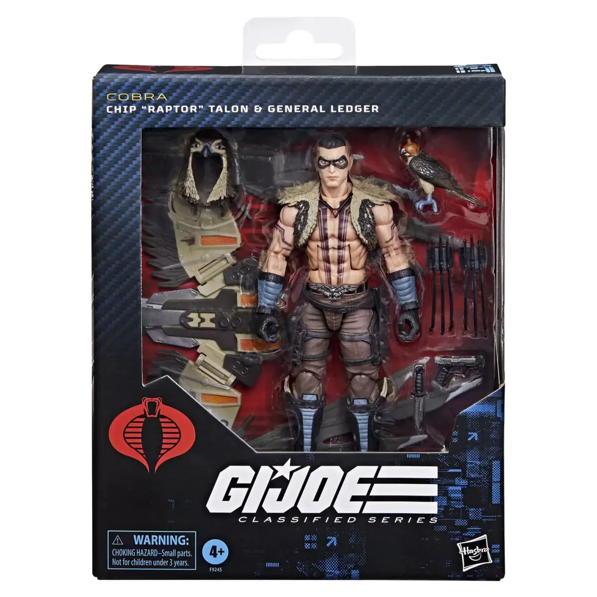 GI Joe Classified Series 139 Chip Raptor Talon General Ledger 6 Figure F9245