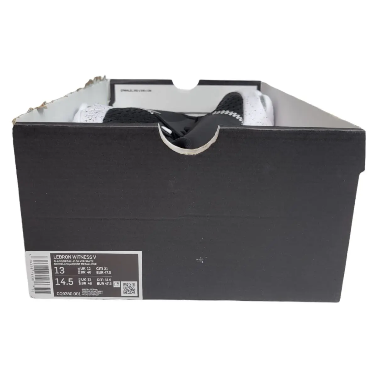 Nike shoes - Nike LeBron Witness 5 - LeBron Witness - CQ9380-001 - Black 9