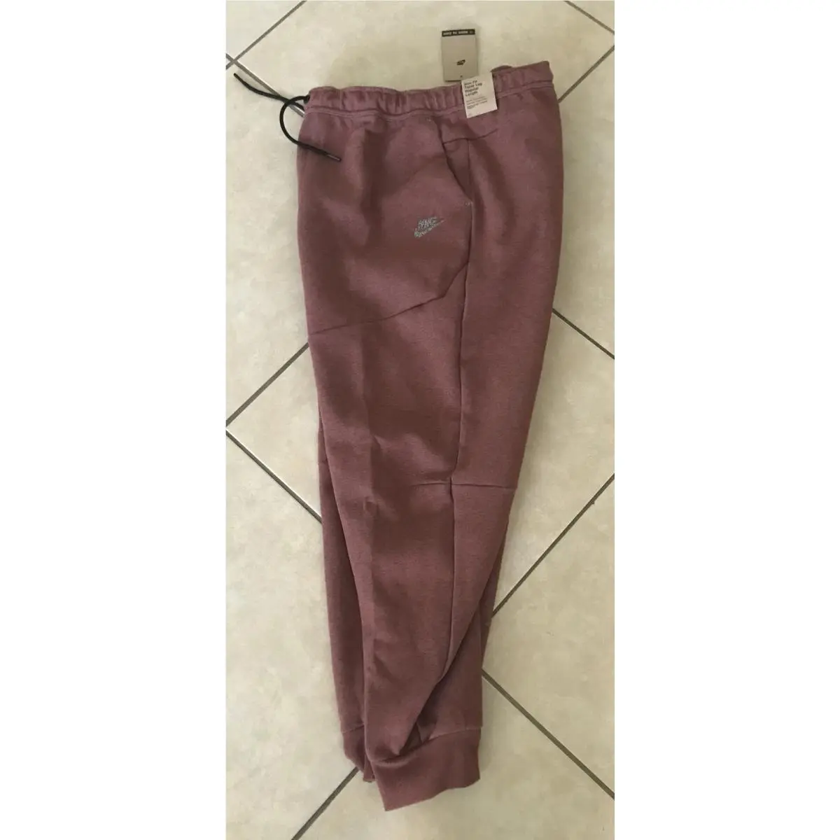 Nike clothing - Tech Fleece Pants - Tech Fleece Pants - DR9162-670 - Redstone (UPC: 0196152558459) 5