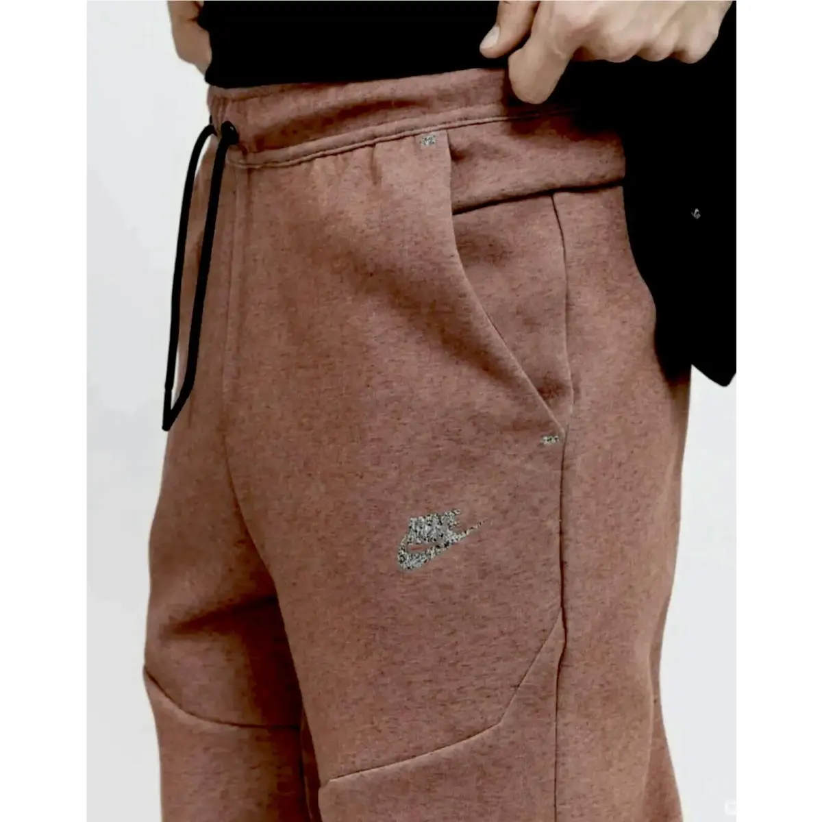 Nike clothing - Tech Fleece Pants - Tech Fleece Pants - DR9162-670 - Redstone (UPC: 0196152558459) 0