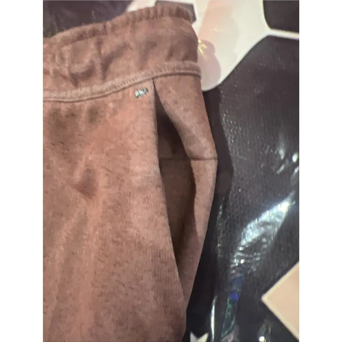 Nike clothing - Tech Fleece Pants - Tech Fleece Pants - DR9162-670 - Redstone (UPC: 0196152558459) 8