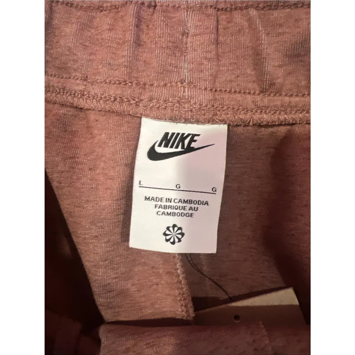 Nike clothing - Tech Fleece Pants - Tech Fleece Pants - DR9162-670 - Redstone (UPC: 0196152558459) 9