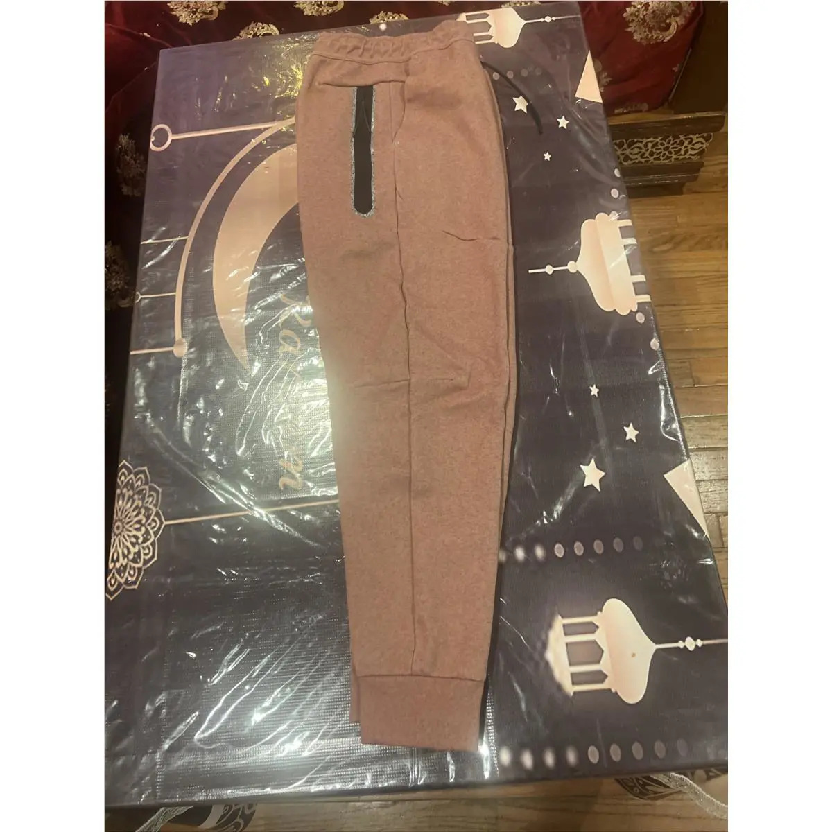 Nike clothing - Tech Fleece Pants - Tech Fleece Pants - DR9162-670 - Redstone (UPC: 0196152558459) 15