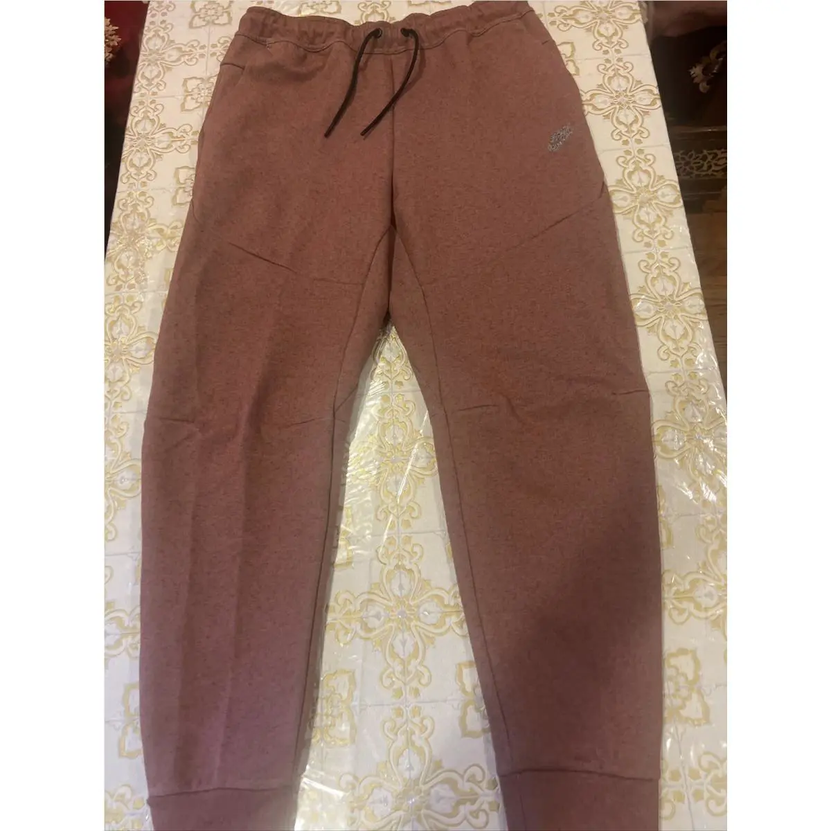 Nike clothing - Tech Fleece Pants - Tech Fleece Pants - DR9162-670 - Redstone (UPC: 0196152558459) 0
