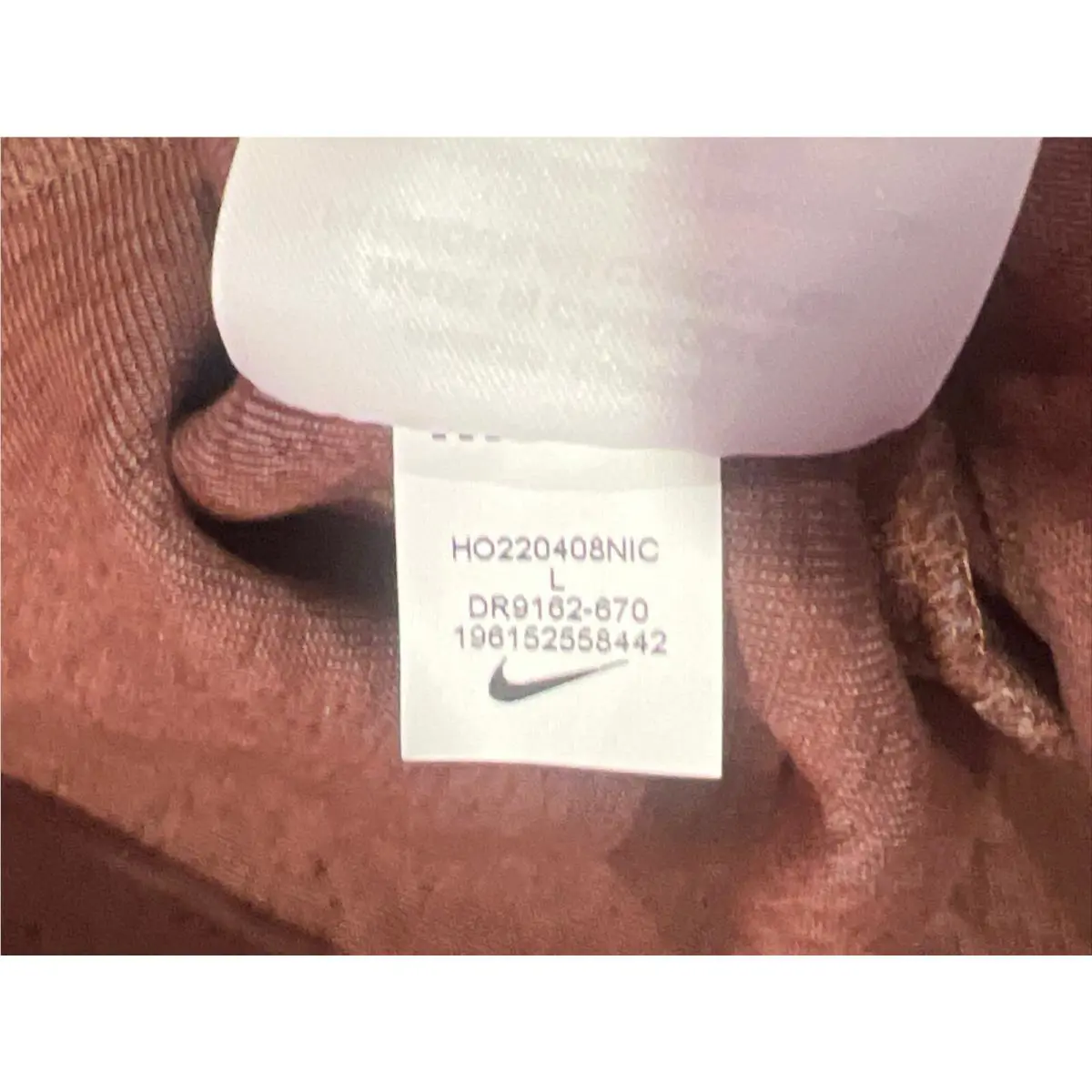 Nike clothing - Tech Fleece Pants - Tech Fleece Pants - DR9162-670 - Redstone (UPC: 0196152558459) 4