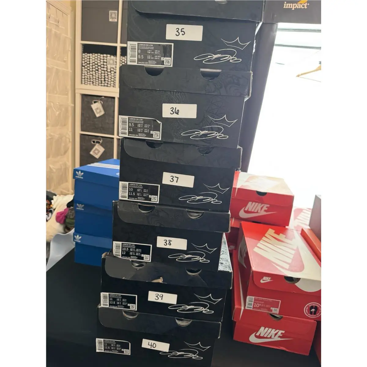 Nike shoes - Nike LeBron 19 - LeBron - DM1058-200 - Beige 5