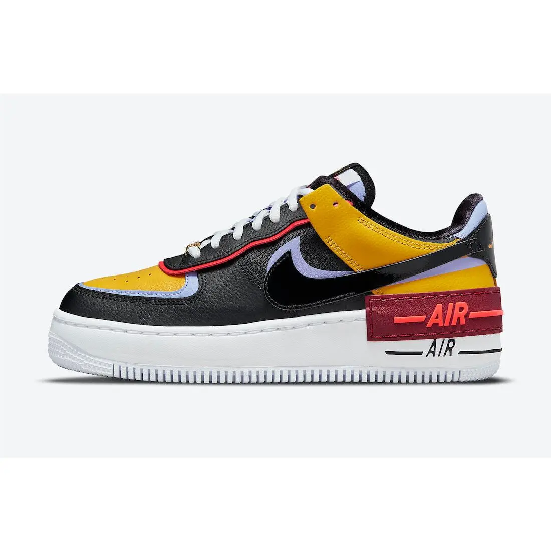 Air Force AF1 Shadow Sisterhood Womens Size 6 Dark Sulfur DO6114 700 by Nike