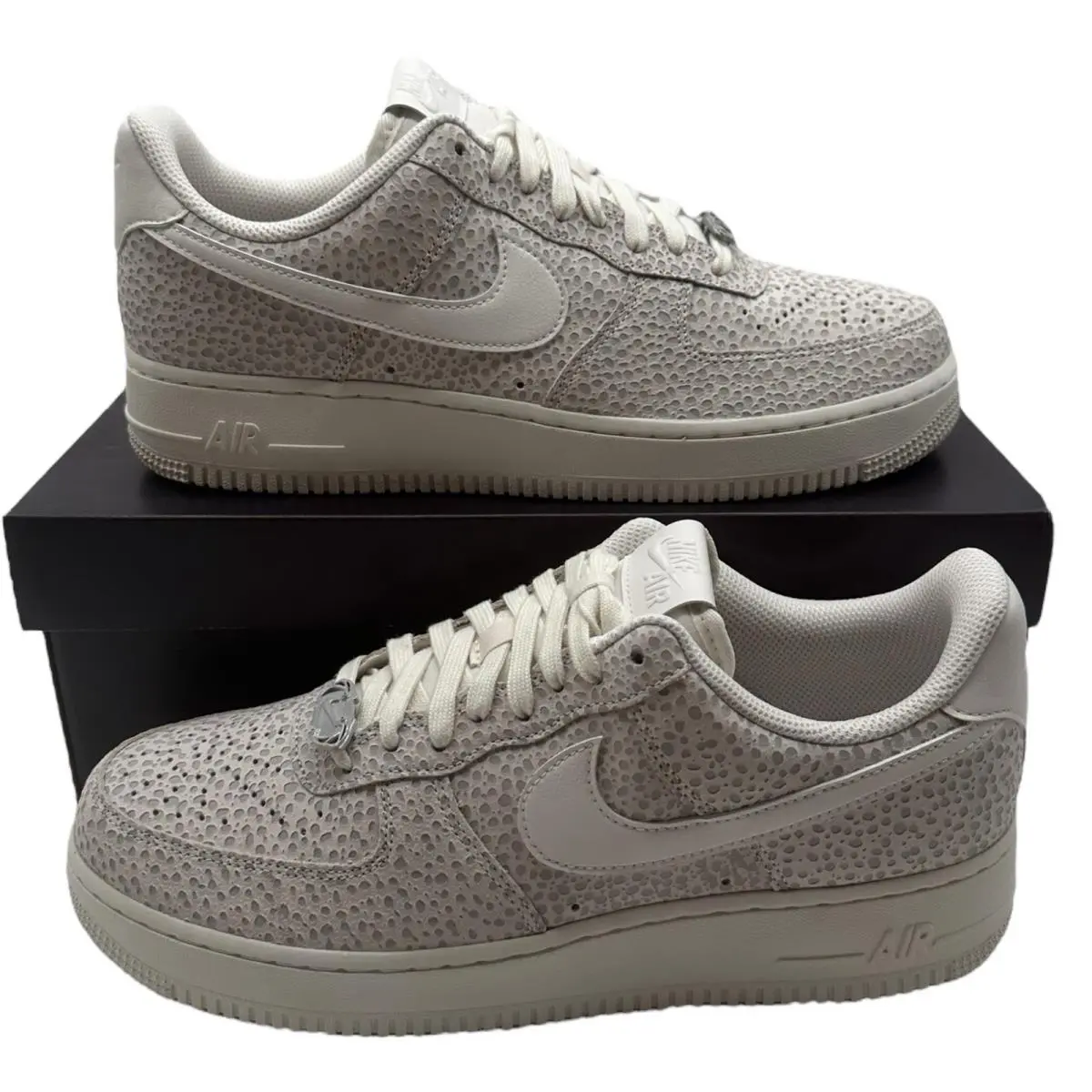 Nike Air Force 1 `07 Premium Shoes Womens 11.5 Phantom/metallic Silver Sneakers