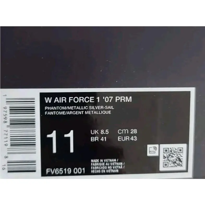 Nike shoes - Nike Air Force 1 - Air Force - FV6519 001 - White 4