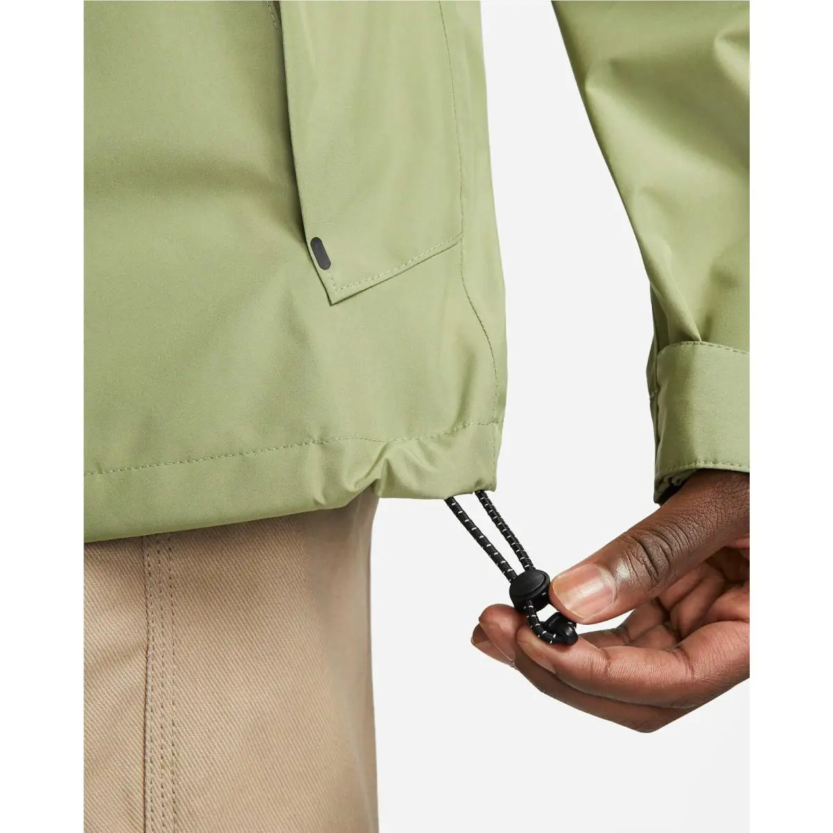 Nike clothing - Nike Sportswear Storm-FIT Legacy Hooded Jacket - DM5499-334 - Green (UPC: 0196147088381) 8