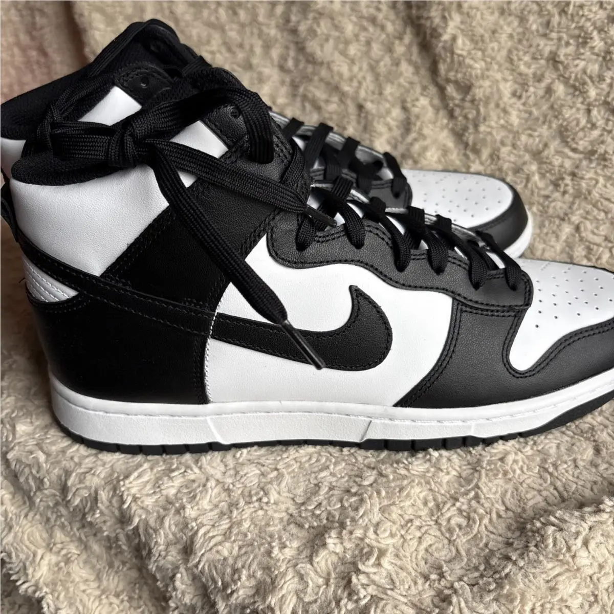 Size 11 -  Dunk High Black White by Nike