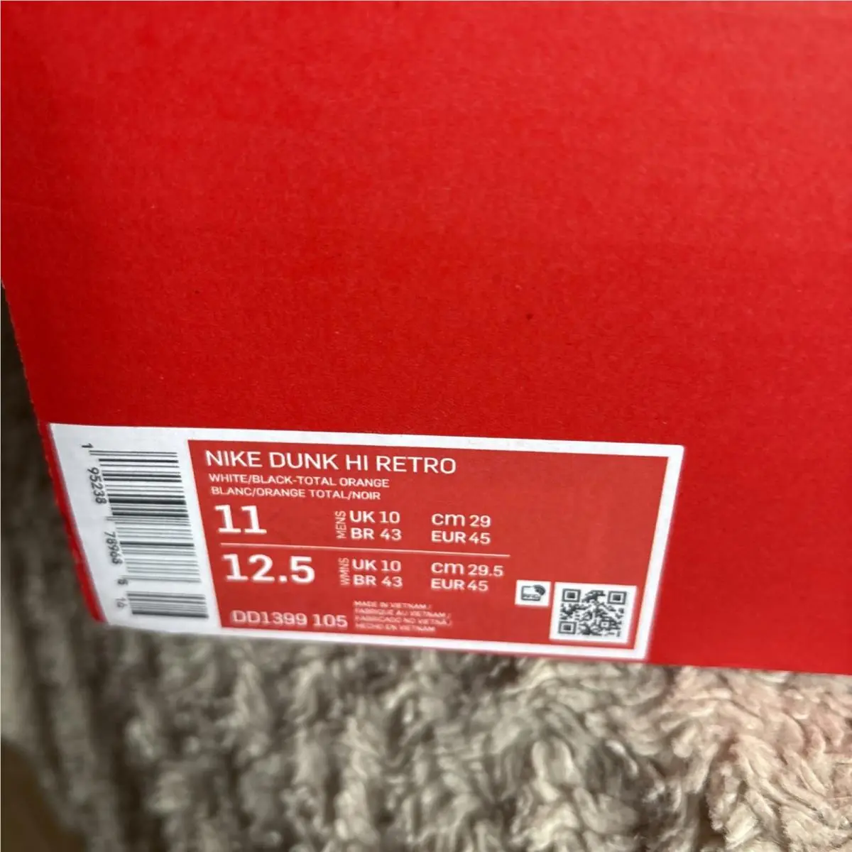 Nike shoes - Nike Dunk High - Dunk High - DD1399-105 - Black (UPC: 0195238789688) 5