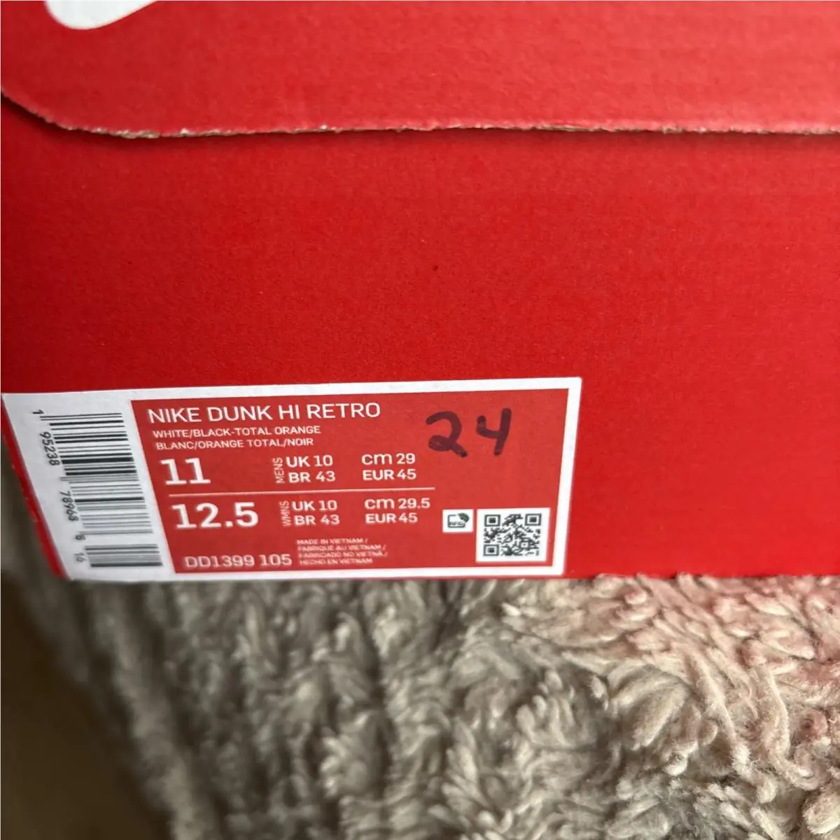 Nike shoes - Nike Dunk High - Dunk High - DD1399-105 - Black (UPC: 0195238789688) 6
