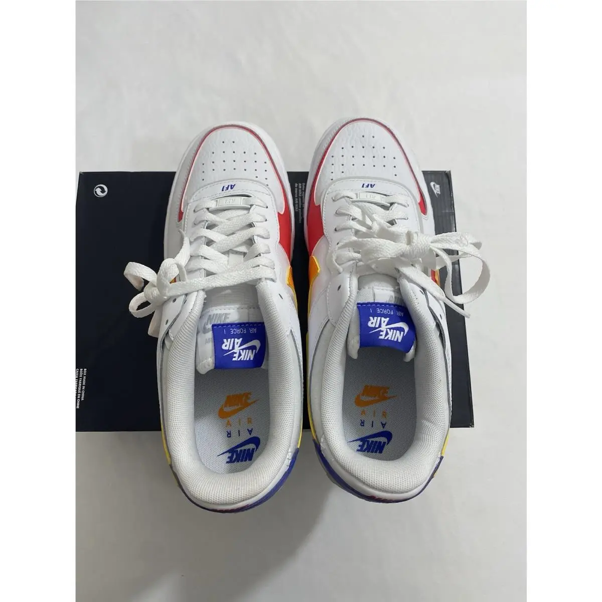 Nike shoes - Nike Air Force 1 Shadow - Dz1847-100 - White (UPC: 0196608072447) 5