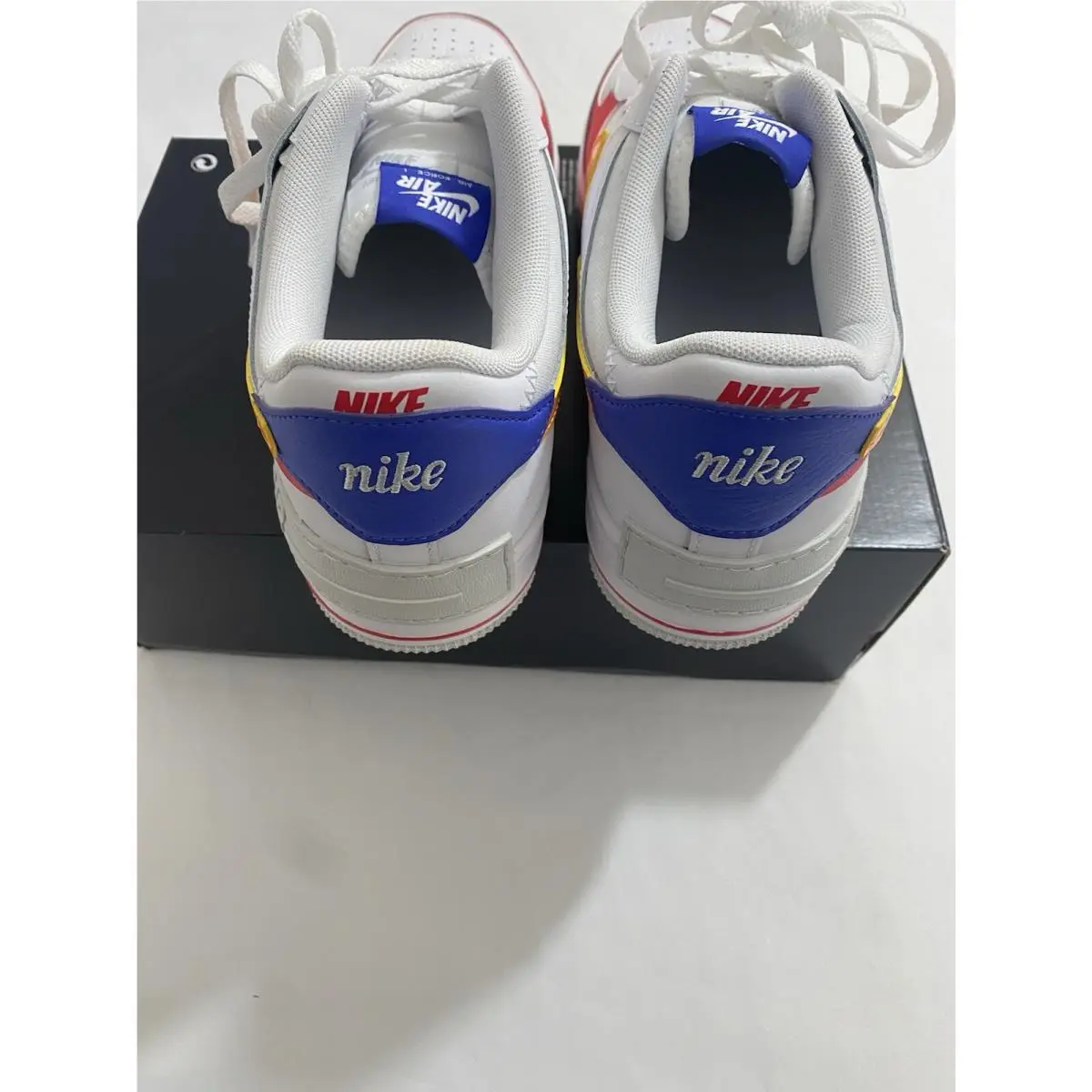 Nike shoes - Nike Air Force 1 Shadow - Dz1847-100 - White (UPC: 0196608072447) 6