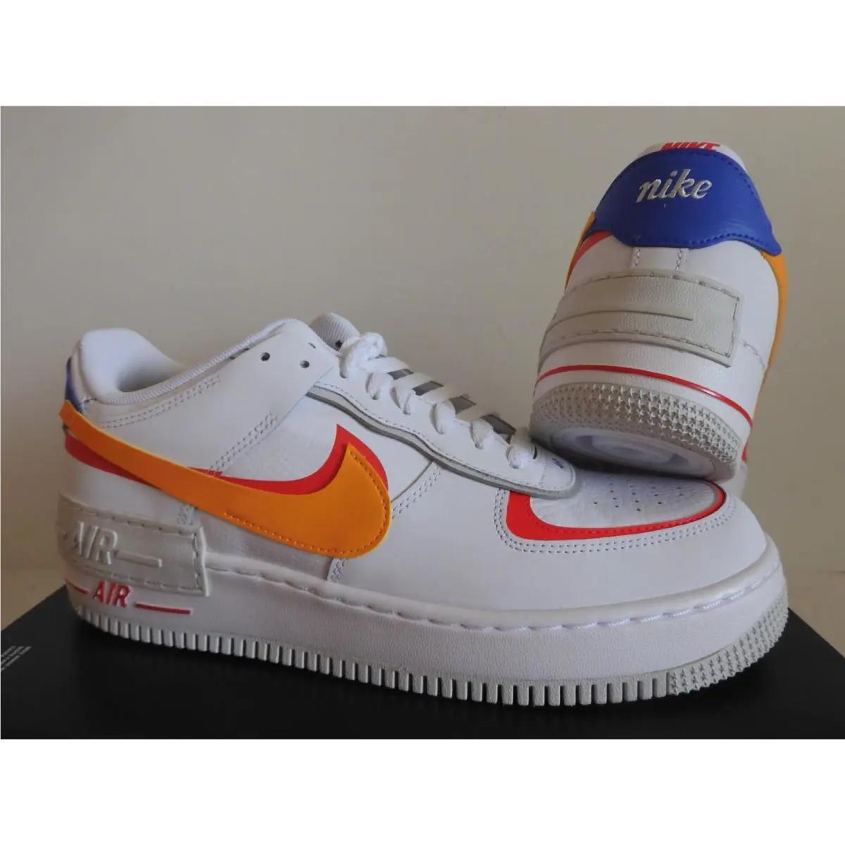 Nike shoes - Nike Air Force 1 Shadow - DZ1847-100 - White (UPC: 196608072447) 0