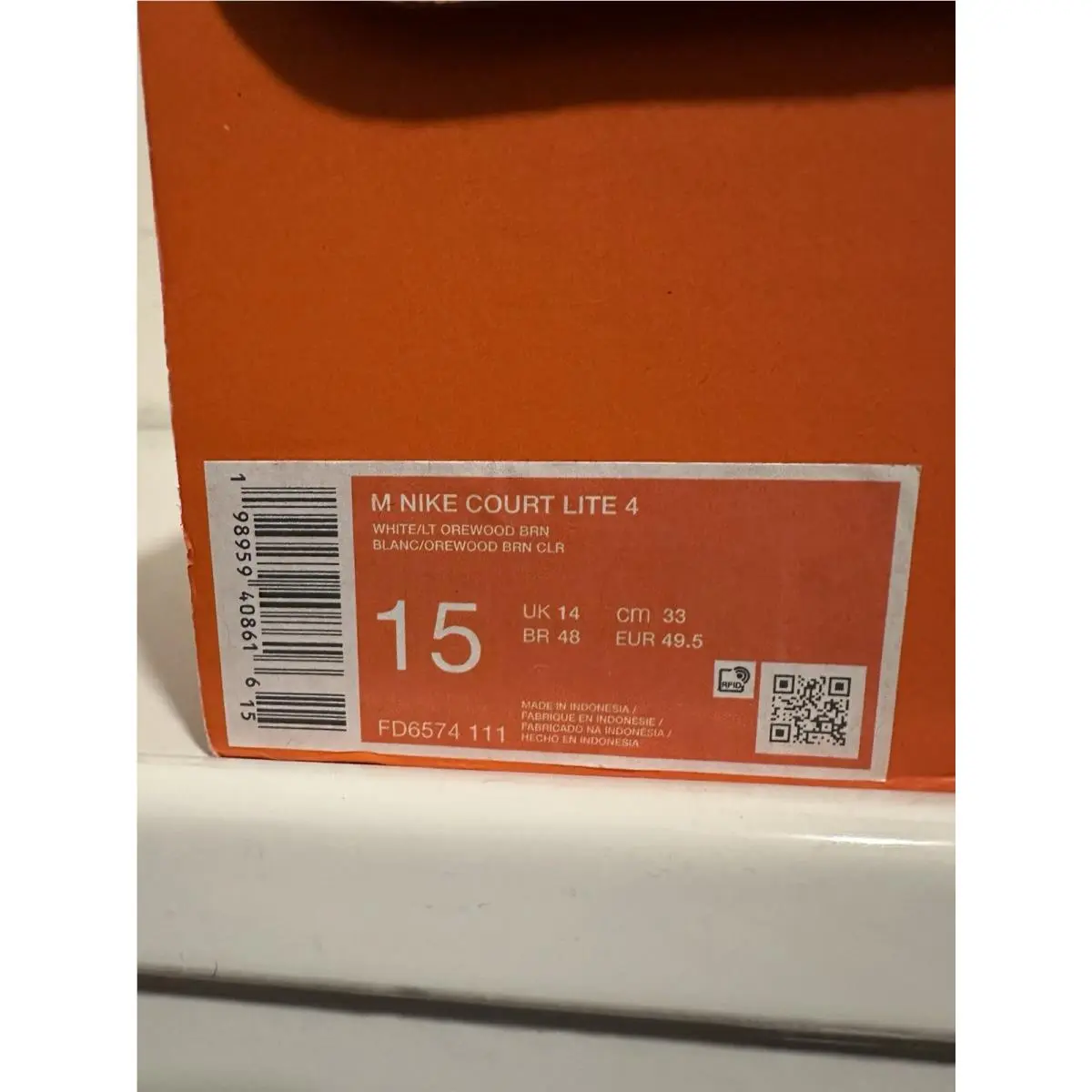 Nike shoes - Nike Court Lite - Court Lite - FD6574-105 - White (UPC: 196974658290) 4
