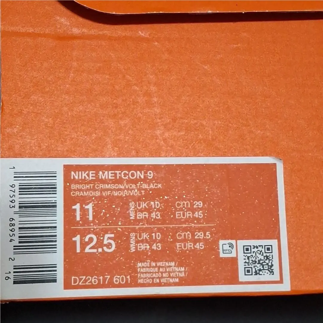 Nike shoes - Nike Metcon 9 - Metcon - DZ2617-601 - Red 12