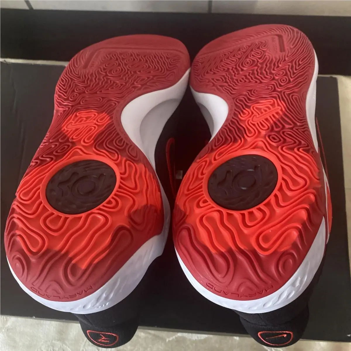 Nike shoes - Nike KD Trey 5 IX - CW3400-001 - Black, Manufacturer: Black/White/Bright Crimson/University Red 3
