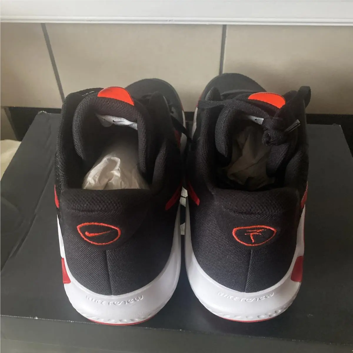 Nike shoes - Nike KD Trey 5 IX - CW3400-001 - Black, Manufacturer: Black/White/Bright Crimson/University Red 0
