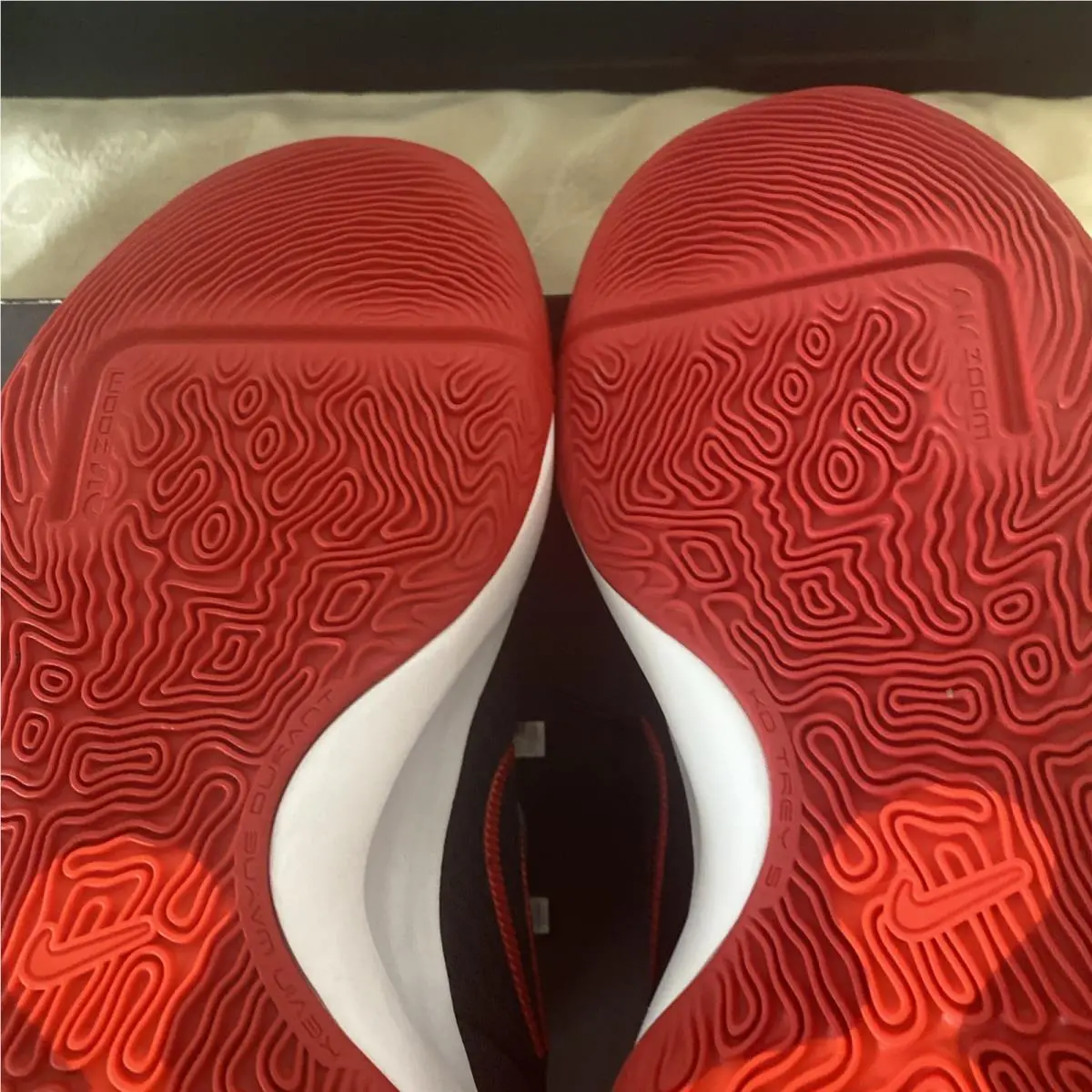 Nike shoes - Nike KD Trey 5 IX - CW3400-001 - Black, Manufacturer: Black/White/Bright Crimson/University Red 4