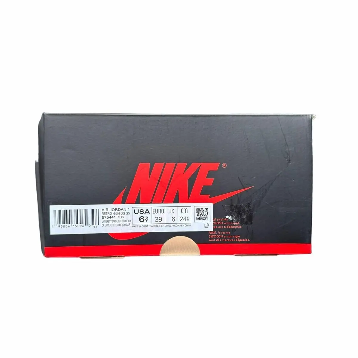 Nike shoes - Air Jordan 1 - Air - 575441-706 - Pink (UPC: 195866350960) 6