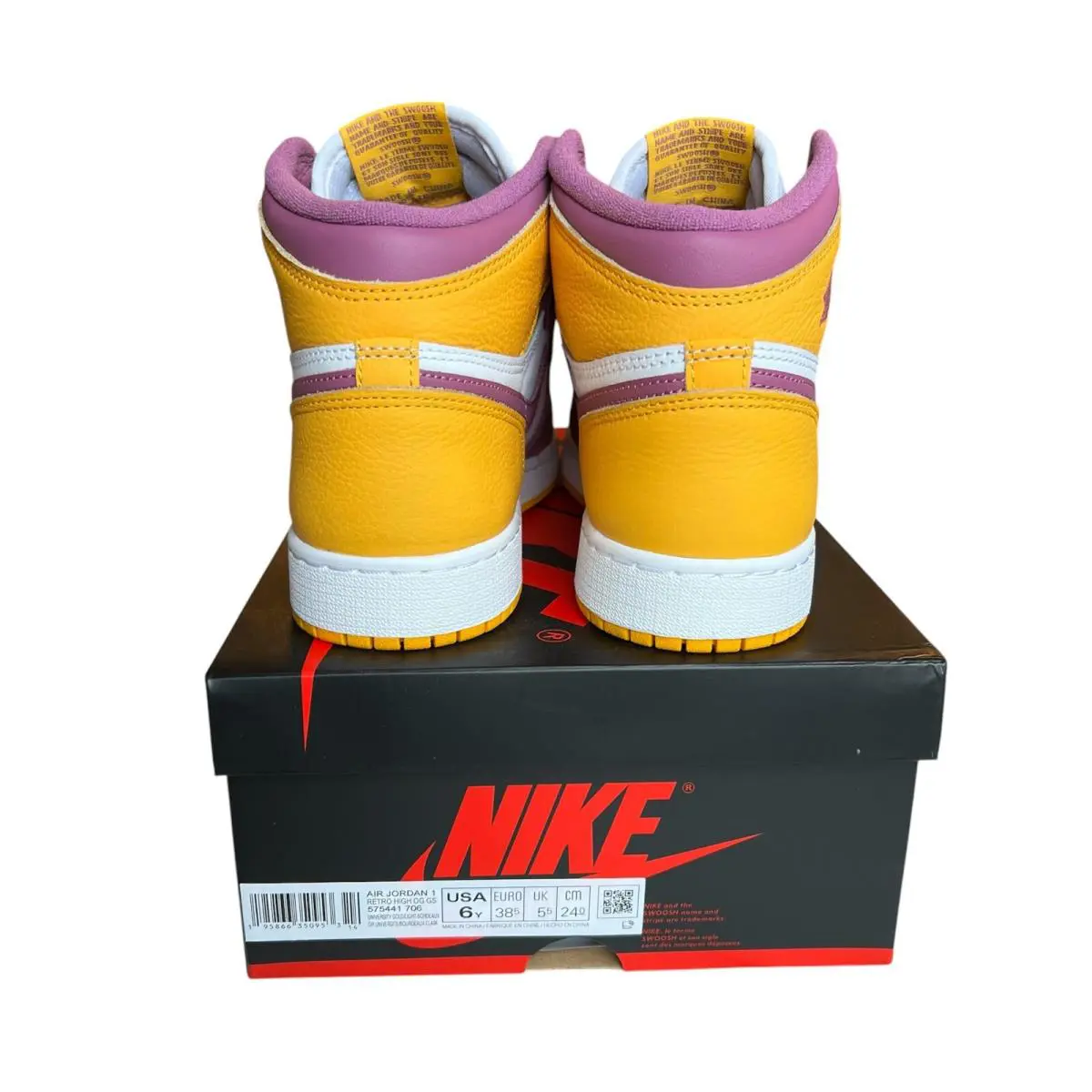 Nike shoes - Air Jordan 1 Retro High - 575441-706 - Gold Bordeaux 2