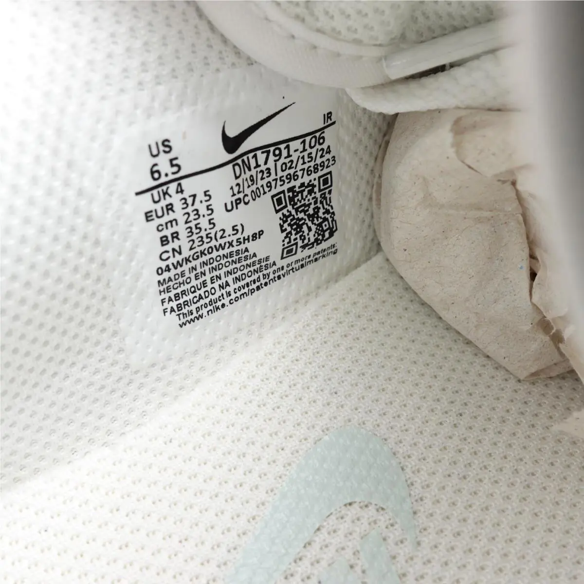 Nike shoes - Nike Cortez - Cortez - DN1791-106 - White, Manufacturer: Summit White/Light Silver/Sail (UPC: 197596768923) 0