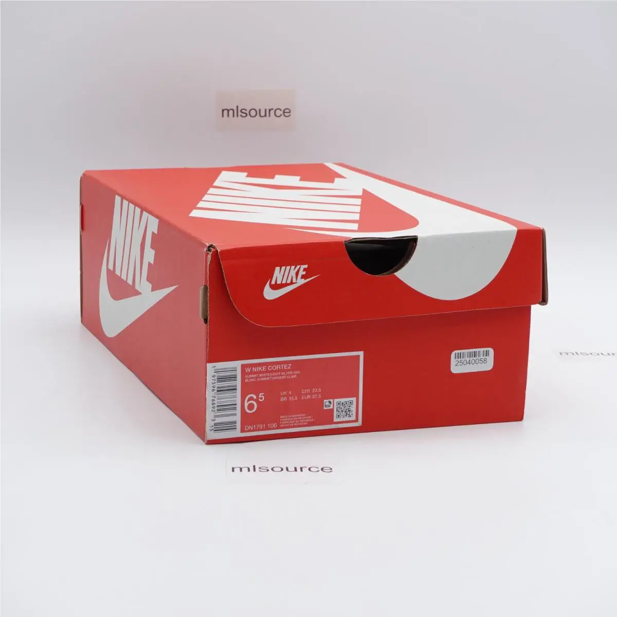 Nike shoes - Nike Cortez - Cortez - DN1791-106 - White, Manufacturer: Summit White/Light Silver/Sail (UPC: 197596768923) 5