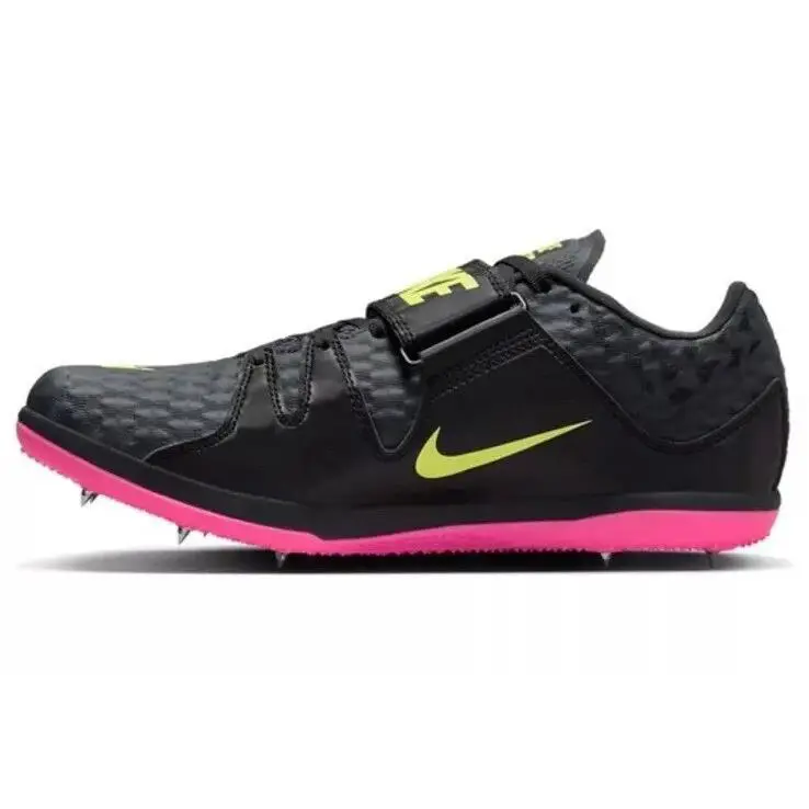 Nike shoes - Nike High Jump Elite - High Jump Elite - 806561-003 - Anthracite Light Lemon Twist Pink 0