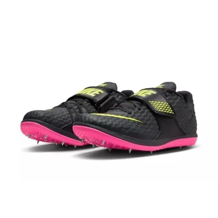 Nike shoes - Nike High Jump Elite - High Jump Elite - 806561-003 - Anthracite Light Lemon Twist Pink 1