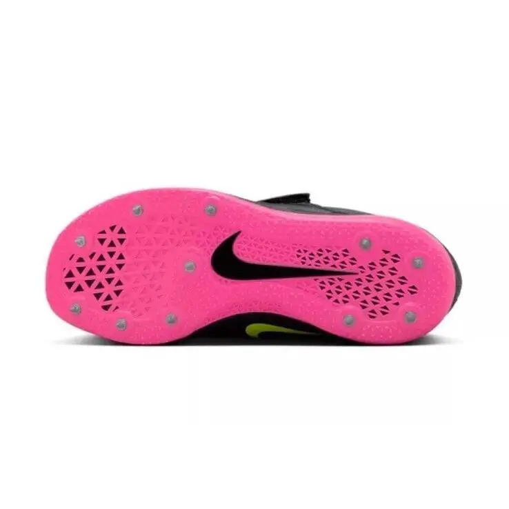 Nike shoes - Nike High Jump Elite - High Jump Elite - 806561-003 - Anthracite Light Lemon Twist Pink 4