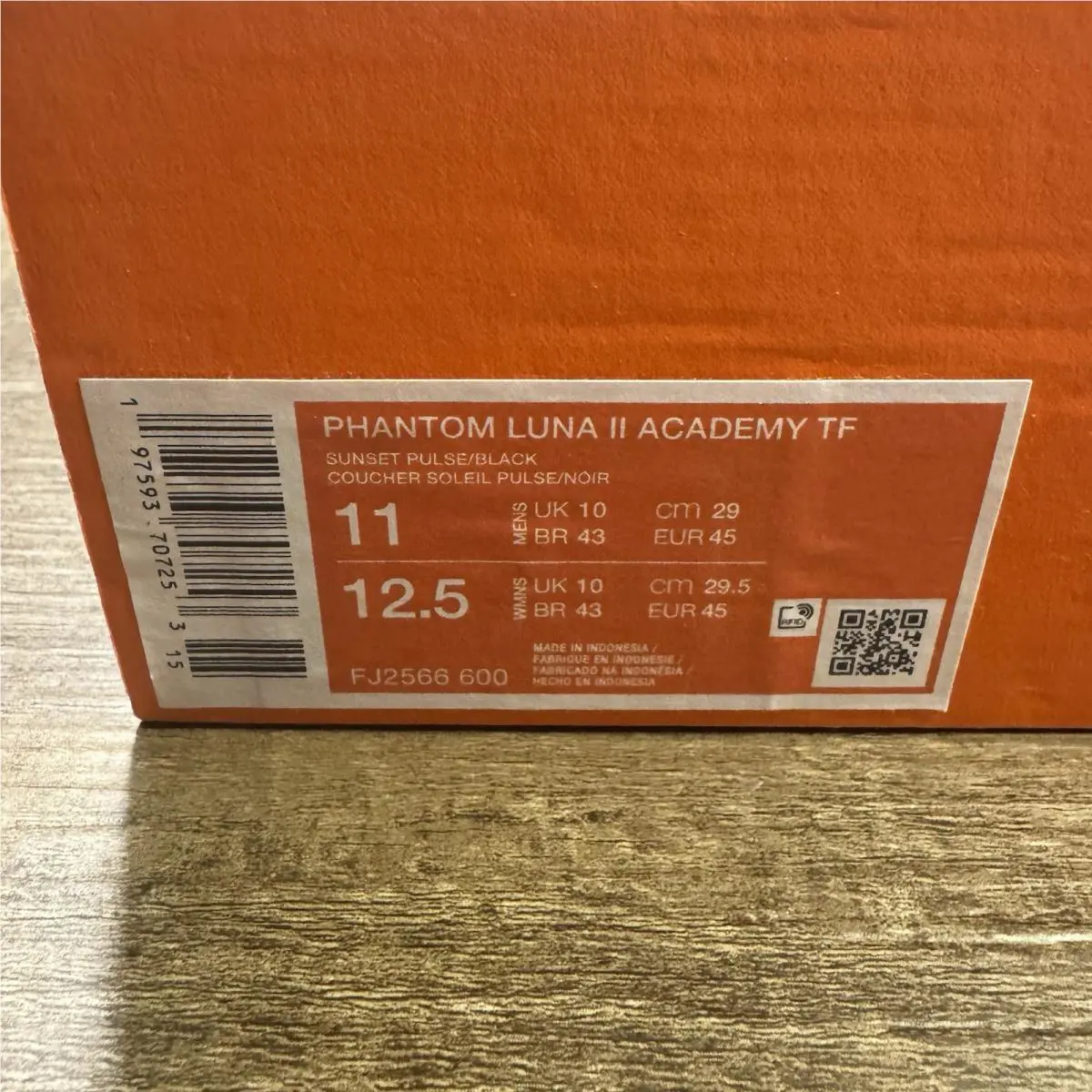 Nike shoes - Nike Phantom Luna II - Phantom Luna - FJ2566-600 - Sunset Pink Pulse Black (UPC: 0197593707253) 0