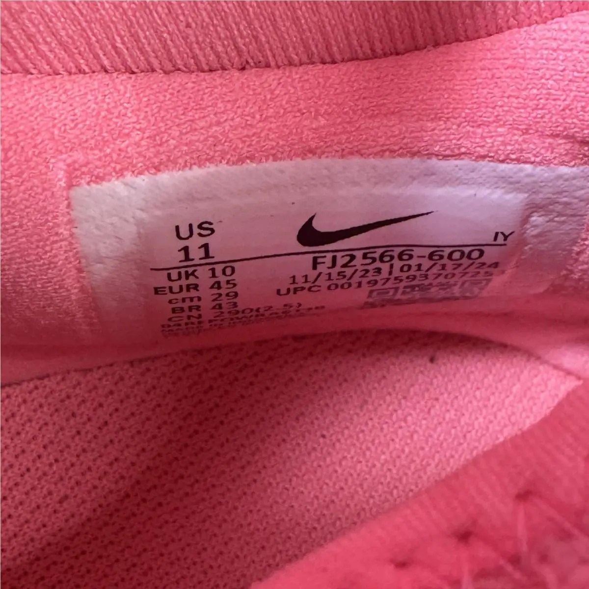 Nike shoes - Nike Phantom Luna II - Phantom Luna - FJ2566-600 - Sunset Pink Pulse Black (UPC: 0197593707253) 4