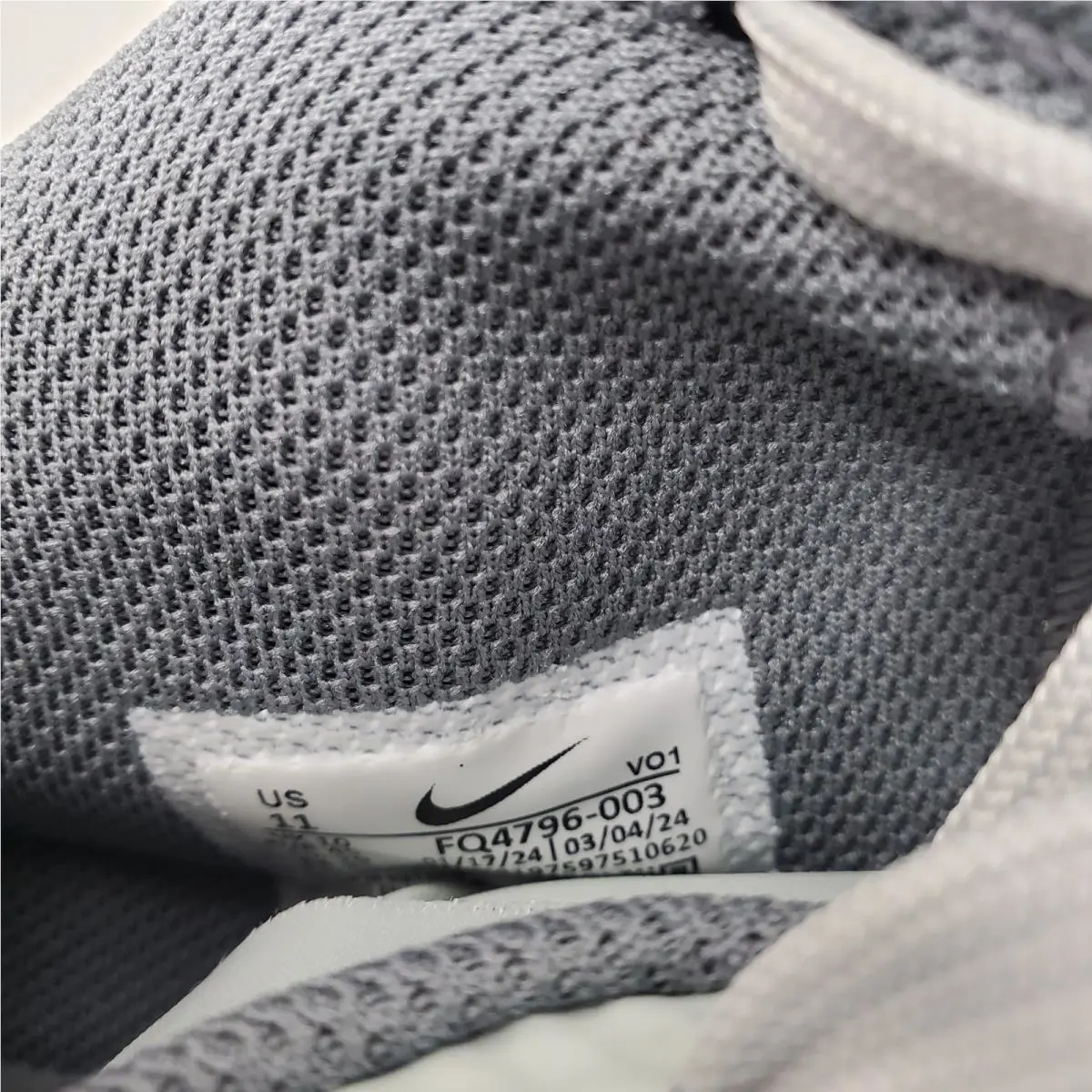 Nike shoes - Ja 1 - FQ4796-003 - Silver 8