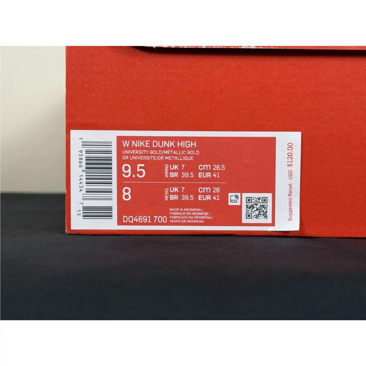 Nike shoes - Nike Dunk - Dunk - DQ4691-700 - Gold 5