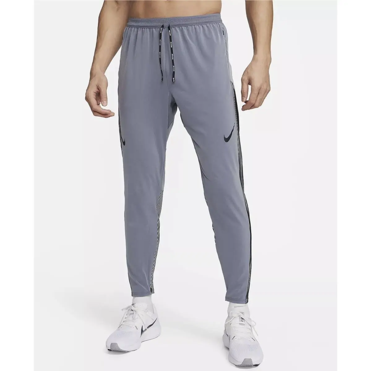 Aeroswift Men`s Dri-fit Adv Running Pants Fn3361-003 Grey Size M by Nike