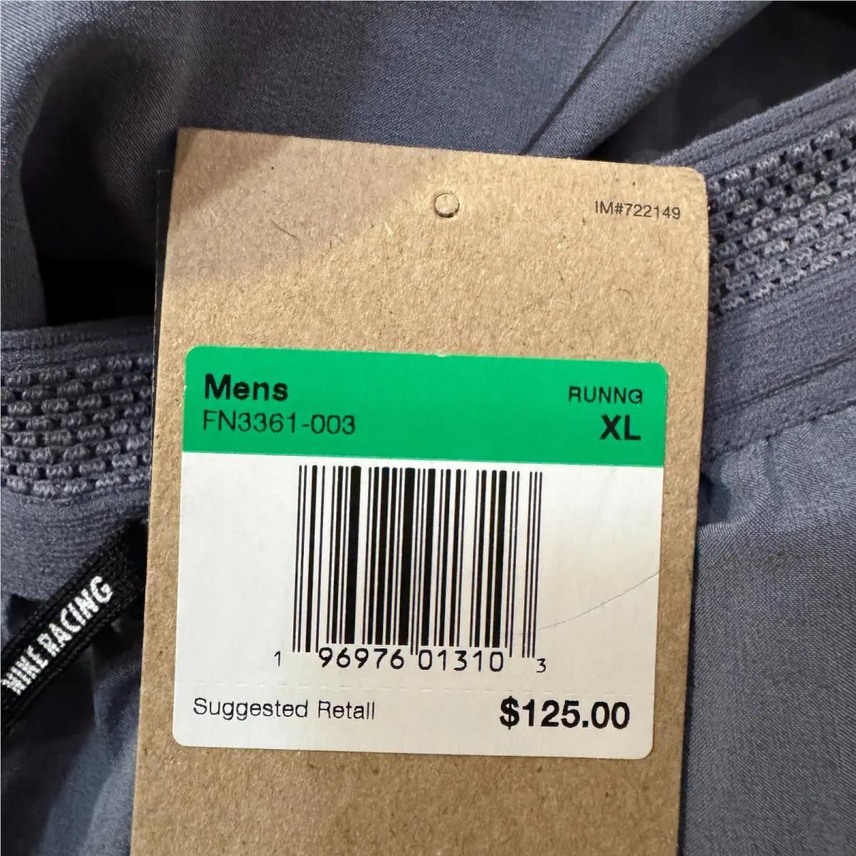 Nike clothing - Nike AeroSwift Dri-FIT ADV Running Pants - FN3361003 - Gray (UPC: 0196976007447) 12