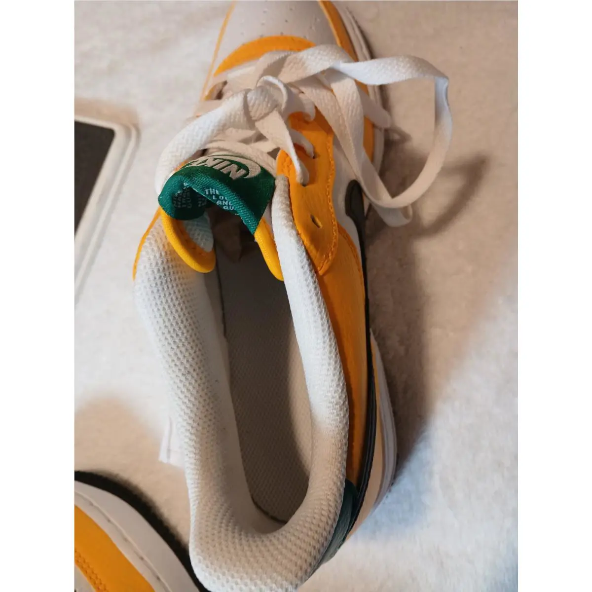 Nike shoes - Nike Air Force 1 - Air Force - DJ9942-102 - Yellow 4