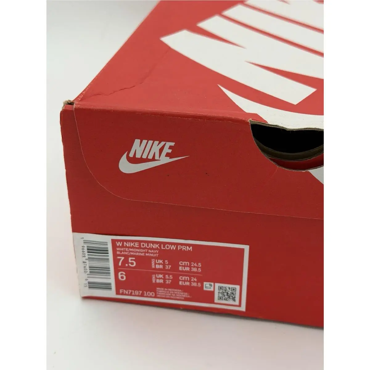Nike shoes - Nike Dunk Low - Dunk Low - FN7197-100 - Blue 2