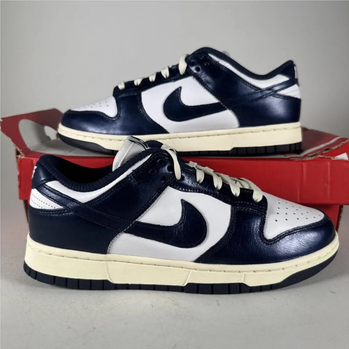 Size 8.5 -  Dunk Premium Low Vintage Navy W by Nike