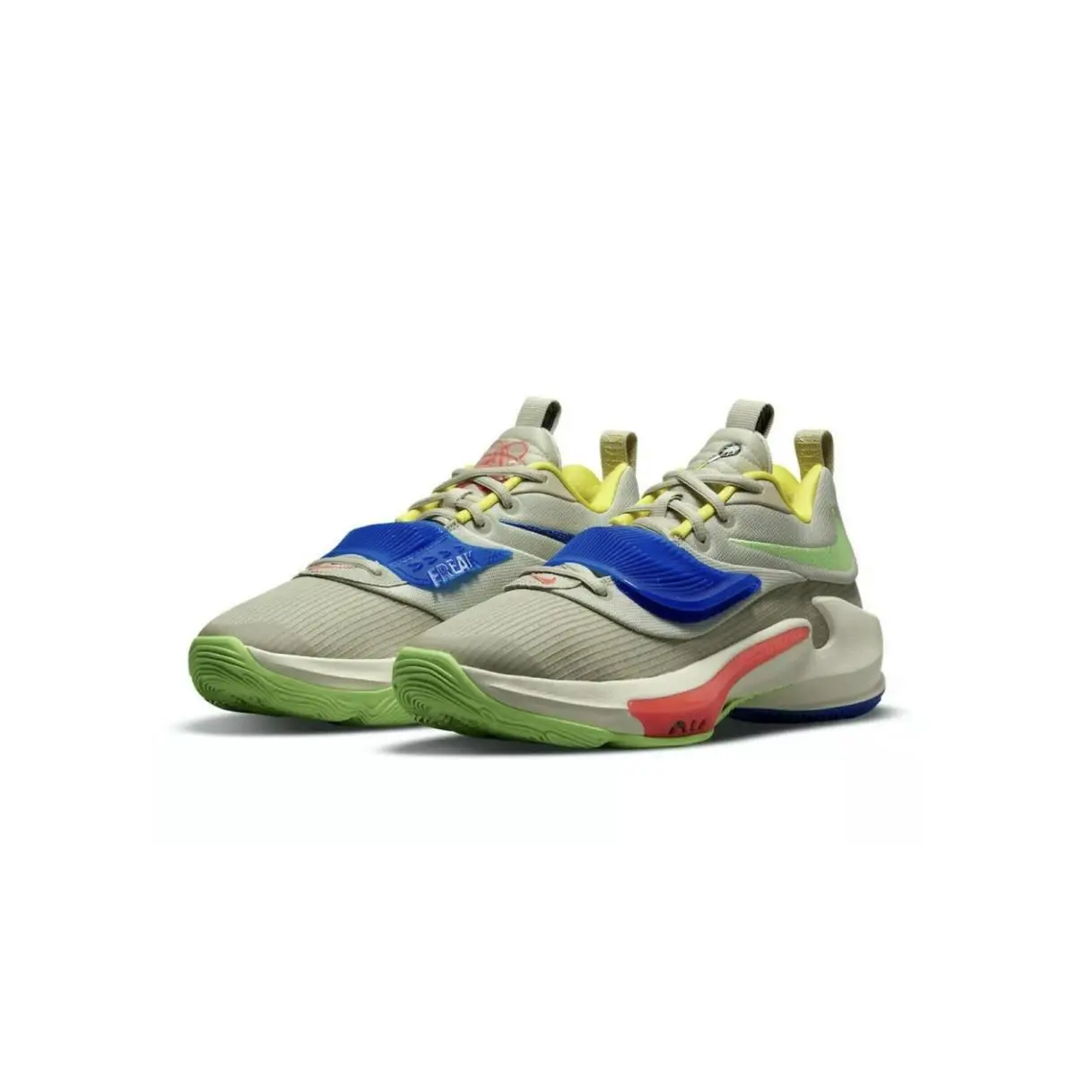 Nike shoes - Zoom Freak 3 - Zoom Freak - DA0694-100 - Light Stone (UPC: 0195238343538) 0