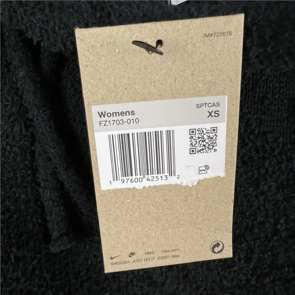 Nike clothing - FZ1703 - FZ1703 - Black (UPC: 196152016256) 6
