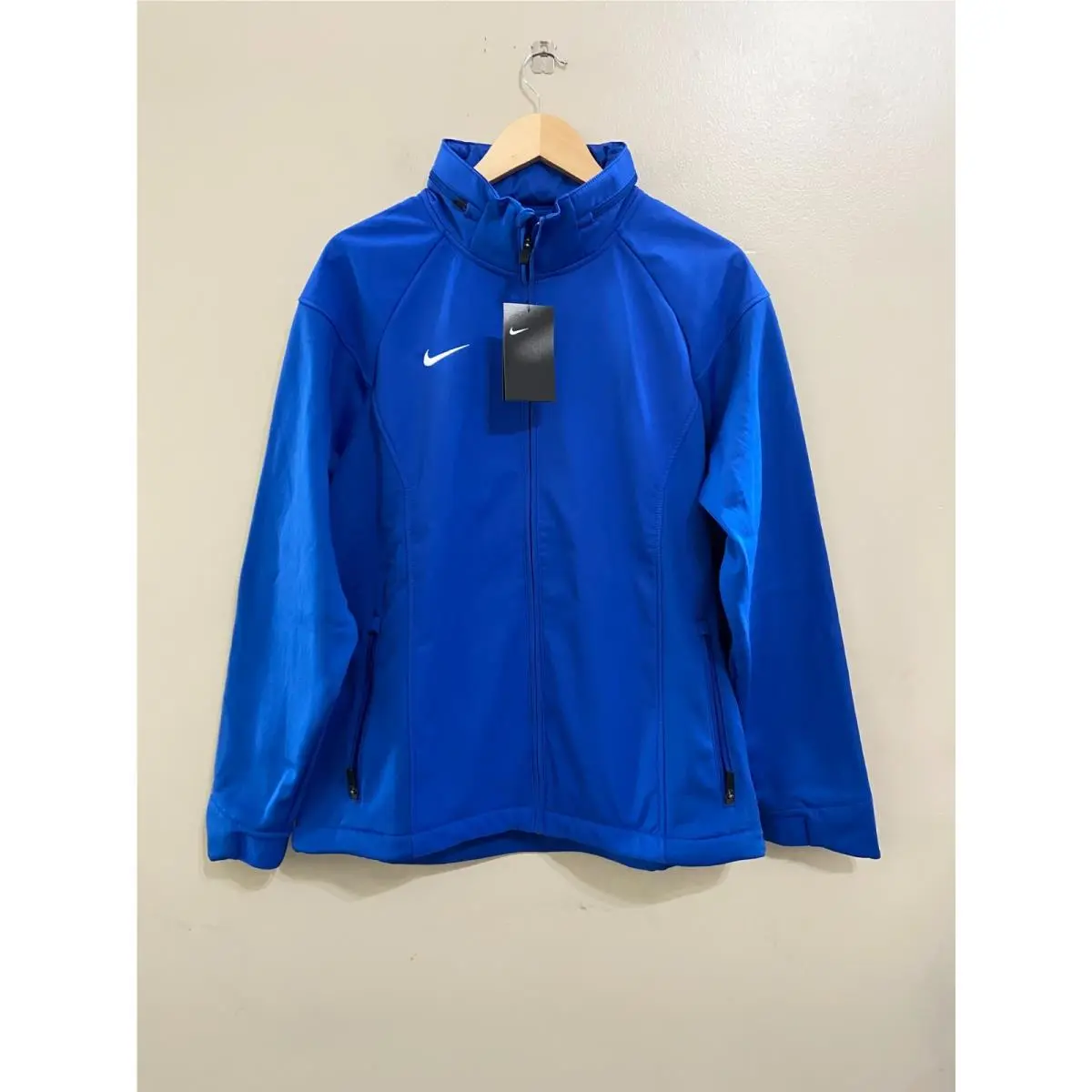 Nike Sphere Woven Midweight Hooded Water Repel Blue Jacket Mens L CI4490-494 - Blue