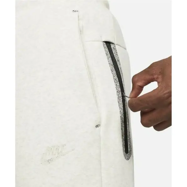 Nike clothing - Tech Fleece Revive Pants - Tech Fleece Revive Pants - DA0400-100 - White Heather (UPC: 194502982640) 2