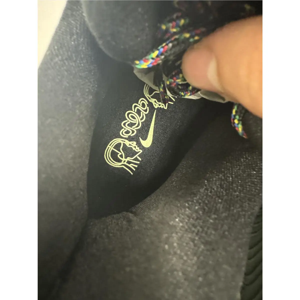 Nike shoes - Nike Cosmic Unity - Cosmic Unity - DA6725-001 - Black, Manufacturer: Natural/Natural/Total Orange/Green Glow 12