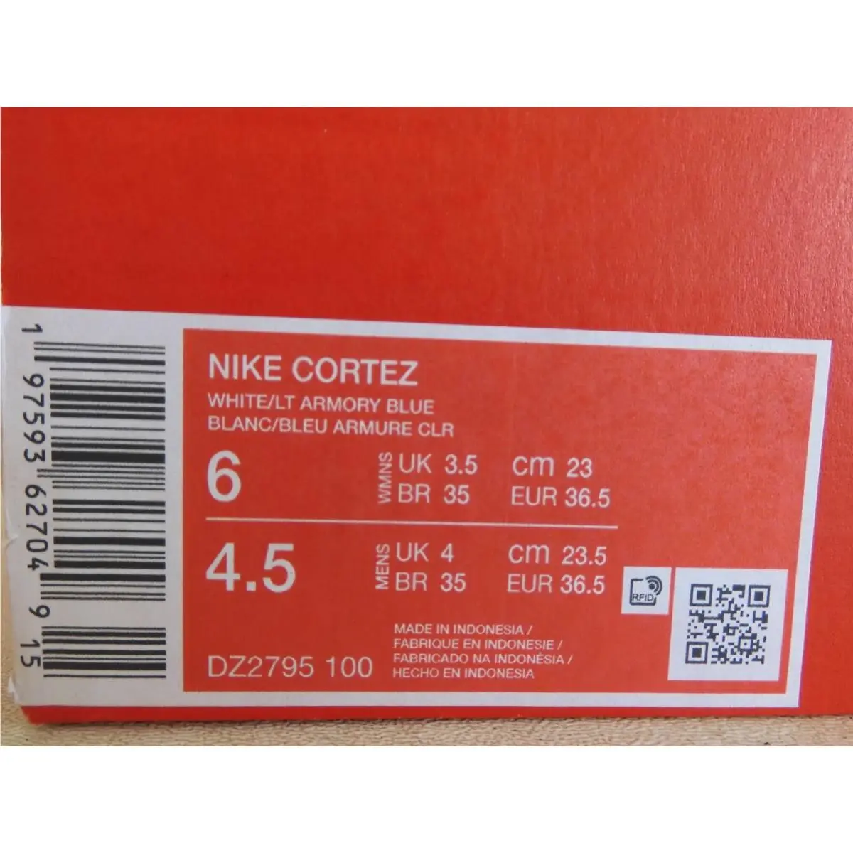Nike shoes - Nike Cortez - Cortez - DZ2795-100 - White (UPC: 197593627049) 3