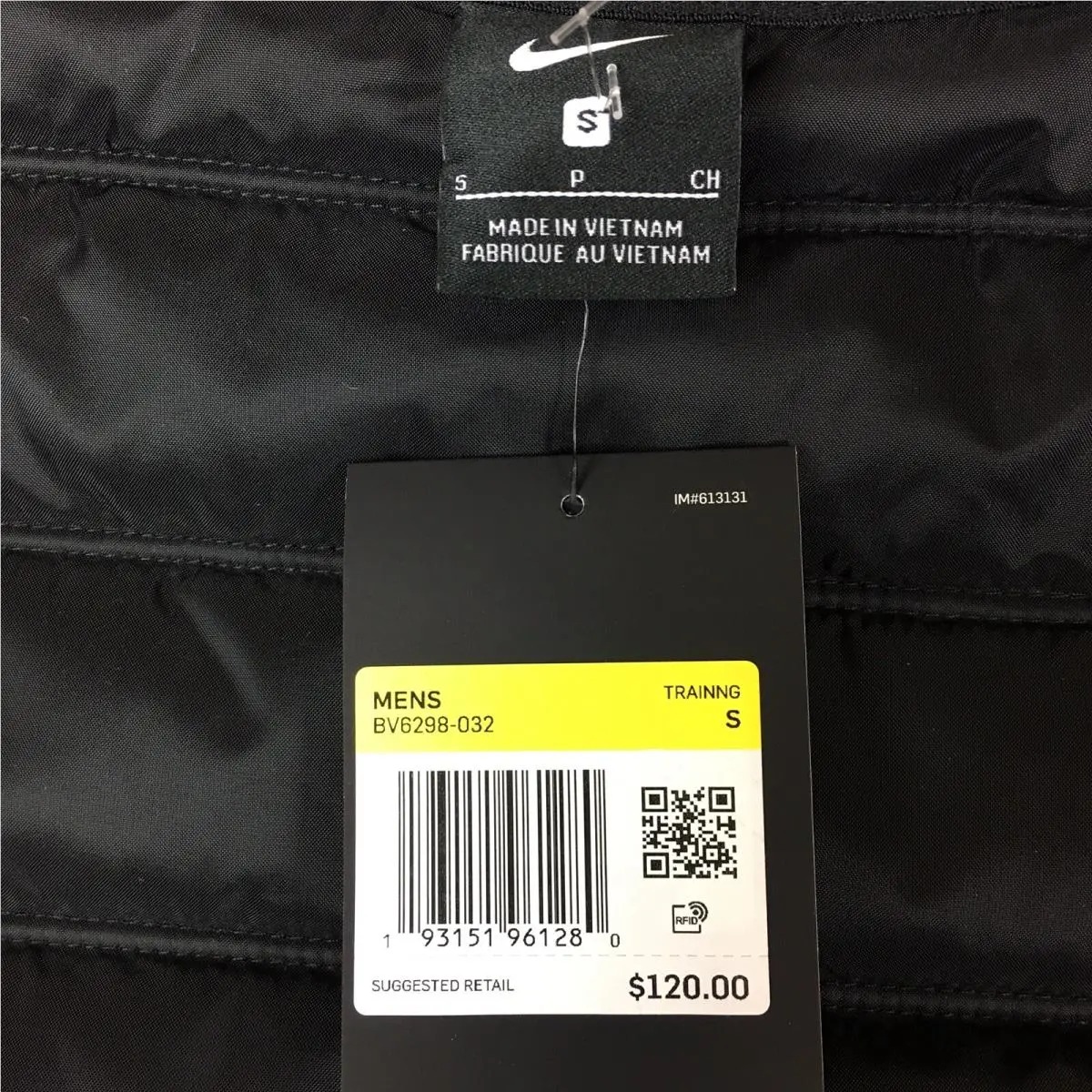 Nike clothing - Nike Synthetic Fill - Synthetic Fill - BV6298-032 - Black/Green (UPC: 0193151961280) 5