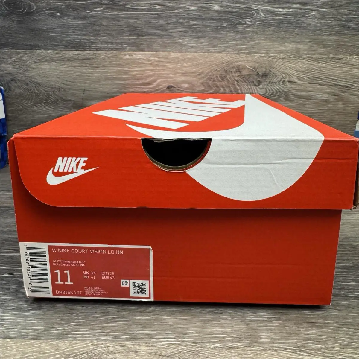 Nike shoes - Nike Court Vision - Court Vision - DH3158-107 - White, Manufacturer: White/University Blue 12
